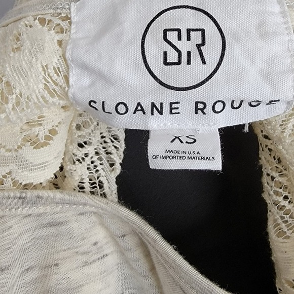 Sloane Rouge Cream Lace back side split - Picture 14 of 16
